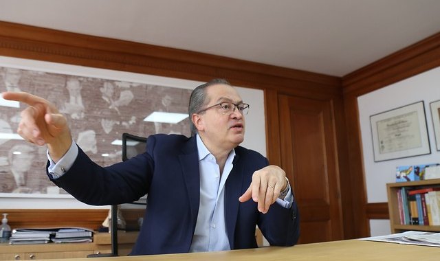 El procurador General de la Nación, Fernando Carrillo, habló sobre el movimiento estudiantil de la séptima papeleta, que esta semana conmemoró su aniversario número 30 y del cual fue uno de sus promotores. Colprensa