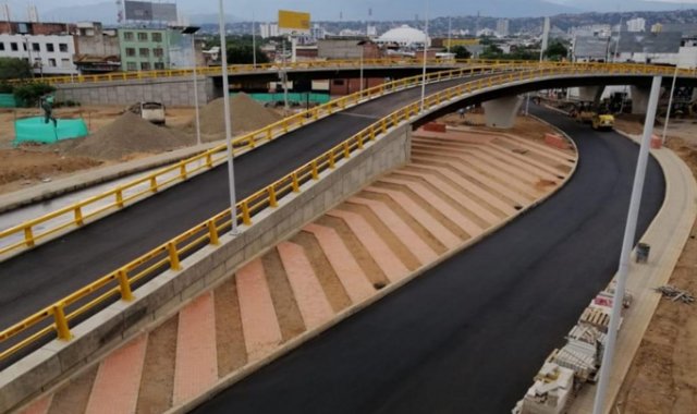 Los puentes tuvieron una inversión aproximada de 45.000 millones de pesos. Alcaldía de Cúcuta