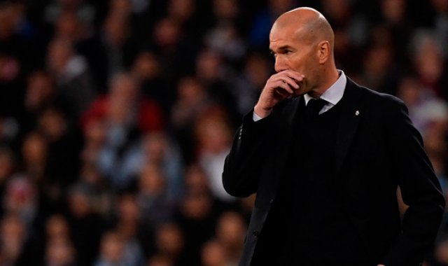El entrenador francés sigue siendo un ídolo entre los hinchas merengues a pesar de no haber conseguido el pase a la siguiente fase de la Liga de Campeones.  AFP