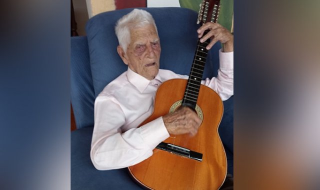 Carlos Julio Rincón ha sobrevivido dos pandemias y testigo de los grandes acontecimientos del último siglo. Cortesía