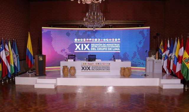 La declaración firmada señala que el proceso de transición en Venezuela debe permitir que la Asamblea Nacional cumpla "plenamente" sus funciones, y debe restablecer "la independencia" del Tribunal Supremo de Justicia y del Consejo Nacional Electoral (CNE). Tomada de Twitter Cancillería Costa Rica