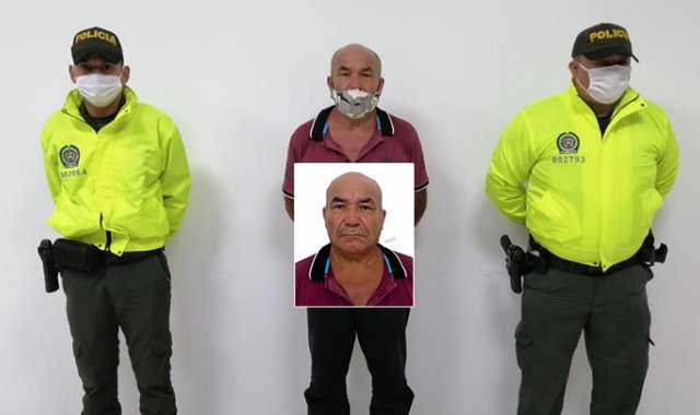 Reinel Santiago Sanguino estaba escondido desde que cometió el crimen de su amigo. Policía