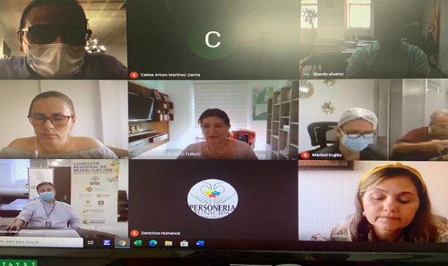 Los miembros de la Comisión Regional de Moralización, reunidos virtualmente, definieron varias medidas para que se empiecen a adoptar soluciones frente a la pandemia que está empezando su punto más crítico en Cúcuta y Norte de Santander. Cortesía