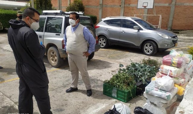 En la cárcel empezaron a consumir bebida preparada con hierbas medicinales. Allí hay cuatro casos de coronavirus. Cortesía