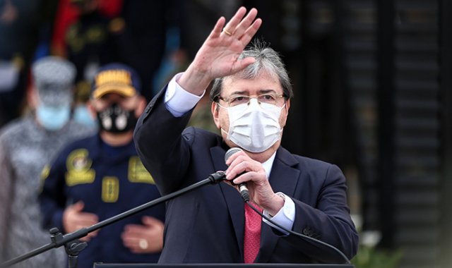 Ministro de Defensa, Carlos Holmes Trujillo. Colprensa