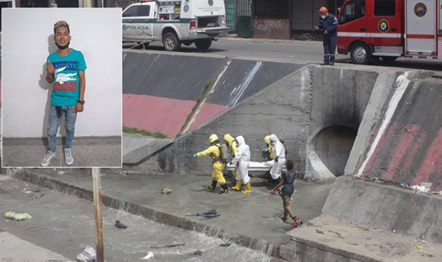 El cuerpo fue llevado al Instituto de Medicina Legal. La Opinión