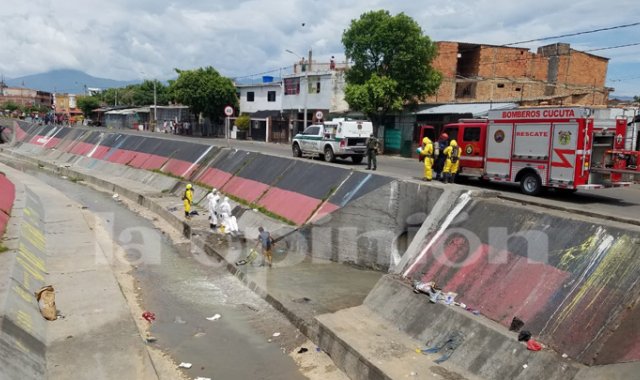 Las labores se desarrollan a la altura de la avenida 9 de la zona céntrica. Cristian Herrera