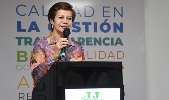 Yolanda Gallardo de Parada, directora Académica y de Autoevaluación de la Unisimón 
en Cúcuta. Cortesía