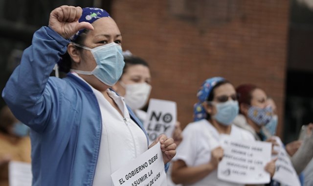 Según la Asociación, mientras que el Régimen Subsidiado ha recibido al menos 700.000 millones de pesos, el Régimen Contributivo sólo ha recibido el 5.6% del dinero esperado. Colprensa