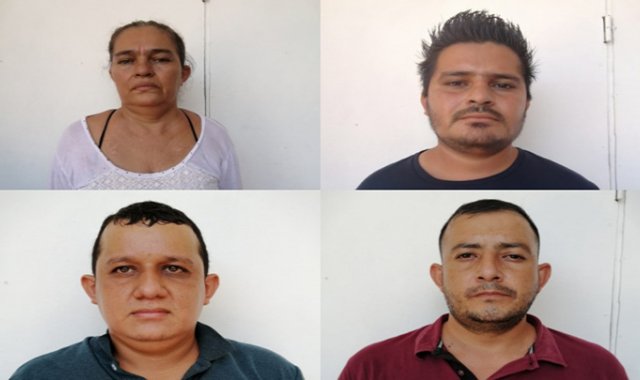 En la fotografía: Carmen Cenit Carvajalino, Mayron Enrique Moreno, Juan Danilo Pérez, José Ediver Chía. Cortesía