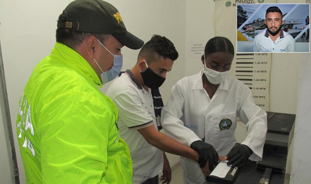 Ever Trujillo Díaz era escuchado ayer en audiencias de legalización de captura, imputación de cargos y medida de aseguramiento. Policía y Ejército