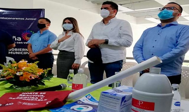 La actividad se celebró en Ocaña y estuvo enmarcada dentro de las estrategias de la Gobernación para la reactivación de la economía post-pandemia. Cortesía/La Opinión