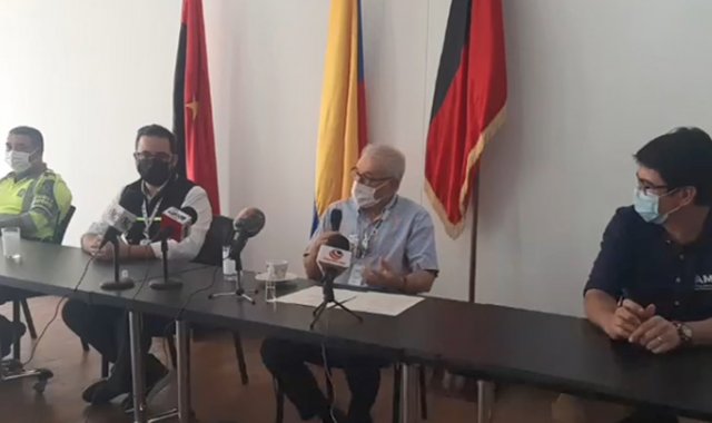 La alcaldía de Cúcuta, junto al Área Metropolitana de Cúcuta (AMC) y la Policía de Tránsito, dieron inicio hoy a la ‘Semana de la Movilidad’. Cortesía