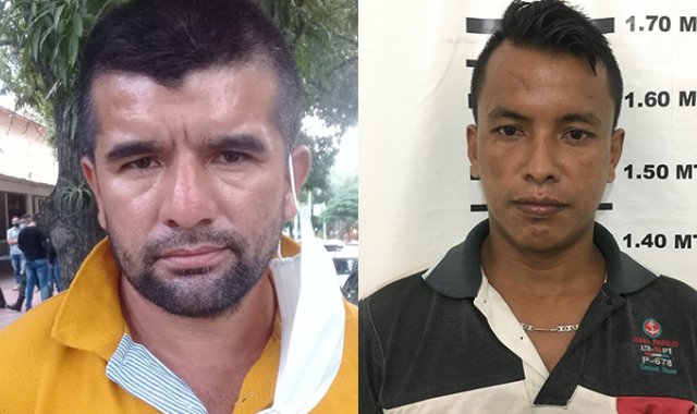 Jhon Jairo Rincón Riobo y Jaime Sanguino Remolina. Archivo / La Opinión