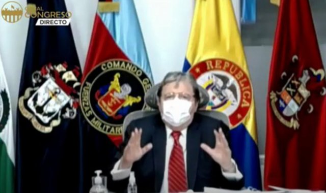 Ministro de Defensa, Carlos Holmes Trujillo. Colprensa