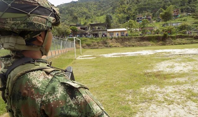 Enfrentamientos entre Ejército y disidentes de las Farc. Colprensa