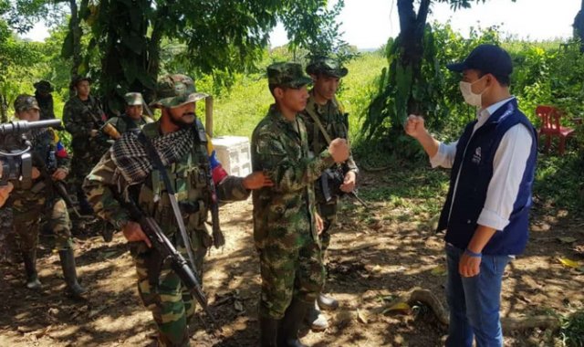 El soldado Brayan David Suescún Torres estuvo secuestrado 15 días. Cortesía