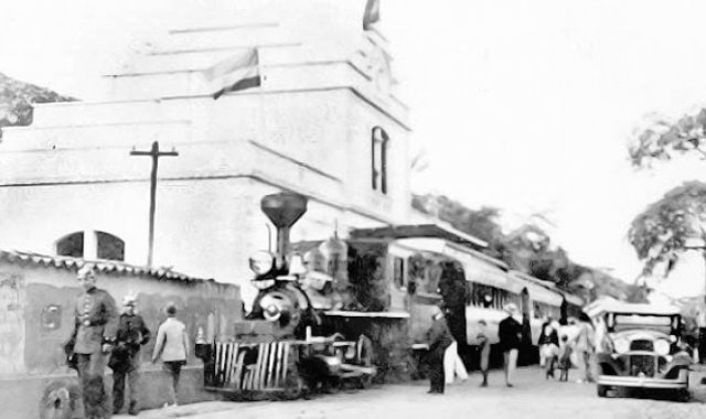 Ferrocarril en Cúcuta. Archivo