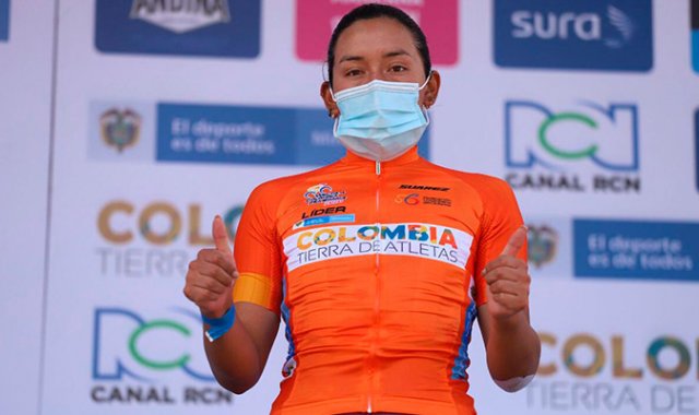 La ecuatoriana Miryam Núñez comandó la general por tercer día consecutivo.  Fedeciclismo
