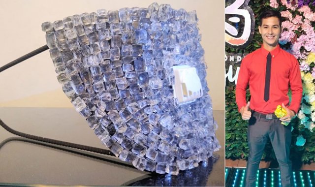 Mi meta es lograr llegar con mi arte a varios lugares de mundo motivando a muchos jóvenes  a seguir trabajando en el arte: Wilmer Zambrano. Cortesía