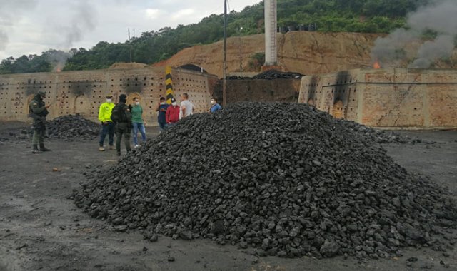 La empresa Carbomax adelantó la recuperación del material robado en una planta de producción. Cortesía