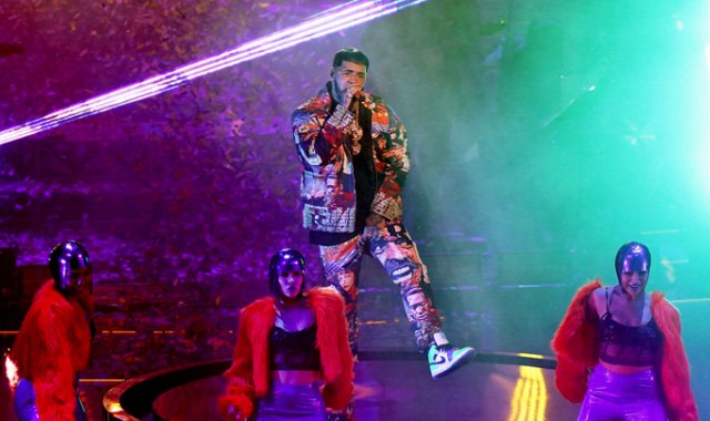 Anuel AA se presentó en la reciente edición de los Premios Latin Grsmmy 2020.
AFP