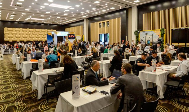 Más de 1.200 exportadores participaron de la actividad comercial. Archivo La Opinión