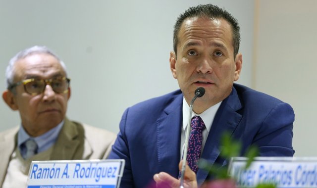 El director de la Unidad de Víctimas, Ramón Rodríguez, hizo un llamado a la población afectada por el conflicto para que no se deje engañar.
 Archivo Colprensa