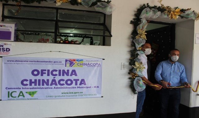 Los productores no tendrán que viajar a Cúcuta a solicitar el permiso, sino que harán los trámites en la oficina de la Secretaría de Agricultura de Chinácota. Cortesía