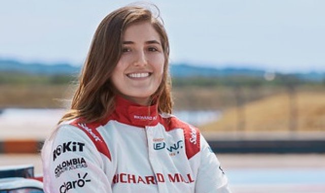 Piloto colombiana Tatiana Calderón. Colprensa