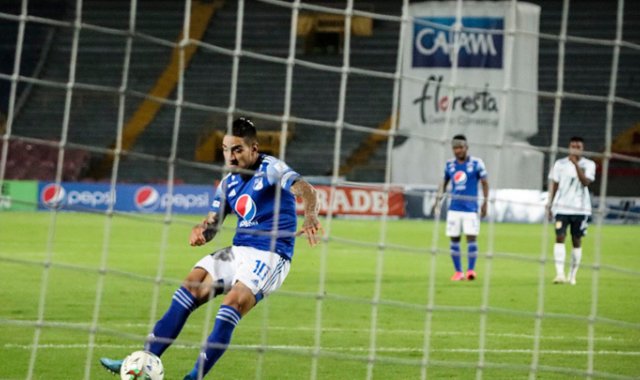 Millonarios fue el mejor de todos tras ganar los tres partidos disputados. Tomada de Twitter @MillosFCoficial