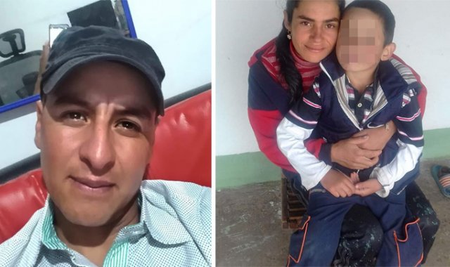 El agresor huyó en un caballo. Silvia  fue llevada al hospital de Bucaramanga. Cortesía