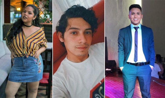 Rayner Lizarazo, Jeimy Rozo y Wilmar  Bermúdez. Cortesía