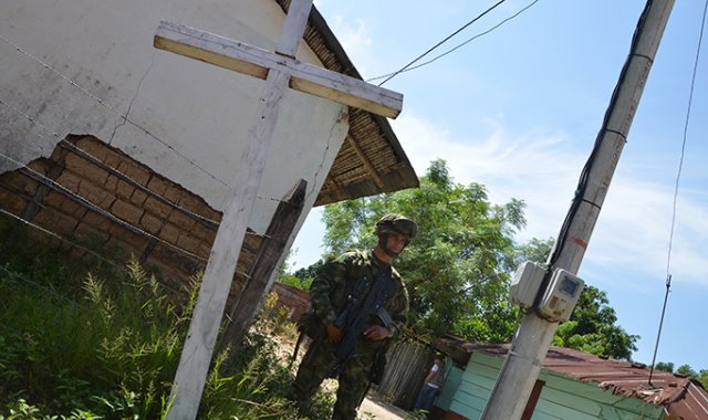 En Palmarito, corregimiento que conecta Cúcuta con la frontera con Venezuela y el Catatumbo, han ocurrido tres masacres en lo corrido del año. Archivo / La Opinión