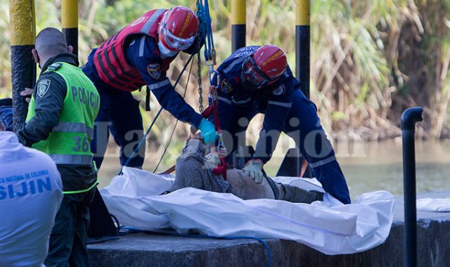 El cuerpo de Bomberos de Cúcuta y la Brinho adelantaron el rescate y la inspección del cadáver.
 Alfredo Estévez