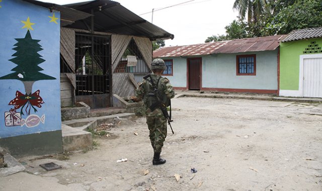 En varias oportunidades la población de este corregimiento ha tenido que desplazarse por las amenazas. Archivo / La Opinión