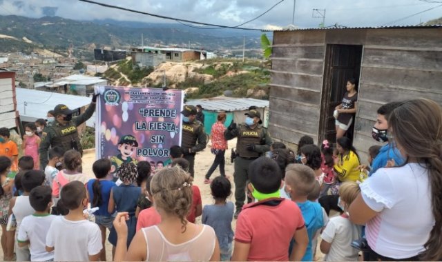 La policía reportó normalidad en los municipios de la provincia de Ocaña. Cortesía.