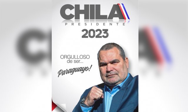 El paraguayo también replicó una publicación no oficial que marcaba en 50% la intención de voto a su posible candidatura en las Presidenciales 2023 Tomada de Twitter