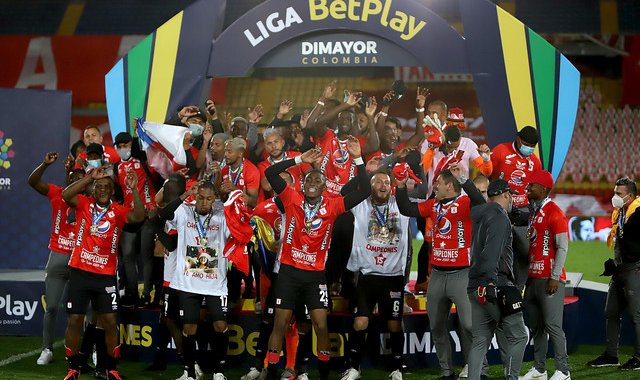 América de Cali se coronó campeón de la Liga BetPlay Dimayor 2020. Colprensa