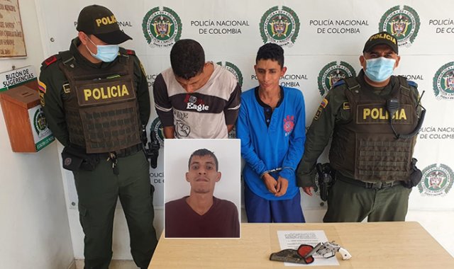 Los capturados se enfrentaron a disparos con los uniformados de la Policía Metropolitana de Cúcuta y fueron capturados en el barrio La Floresta, de Los Patios.  Policía