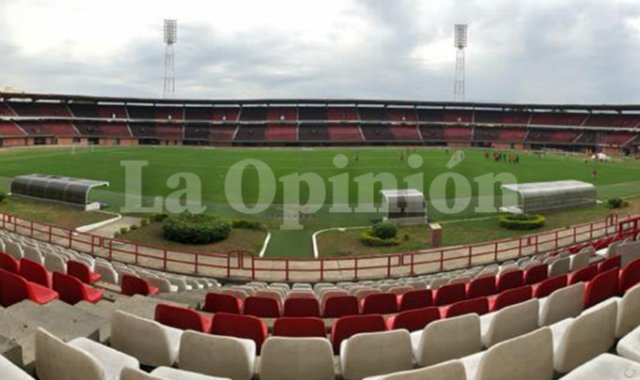 Estadio General Santander. Gustavo Contreras