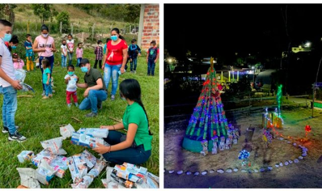 Durante el mes de diciembre llevaron a cabo varias actividades y esperan continuar en el nuevo año desarrollando acciones para proteger el medio ambiente. Cortesía