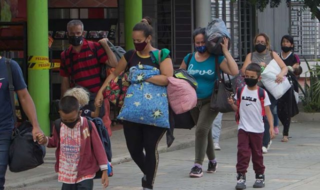 La migración venezolana ha desatado una gran crisis económica y social. Archivo/La Opinión