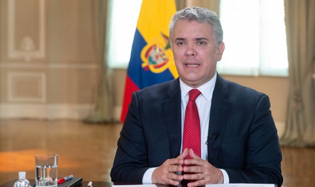 Iván Duque, presidente de Colombia.  Colprensa