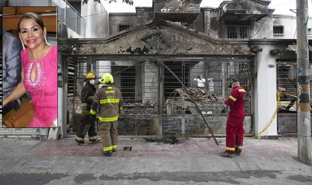 Durante casi dos días los expertos en incendios del CTI revisaron detalladamente las viviendas donde se presentó el incendio y lograron establecer el punto de inicio. Archivo / La Opinión