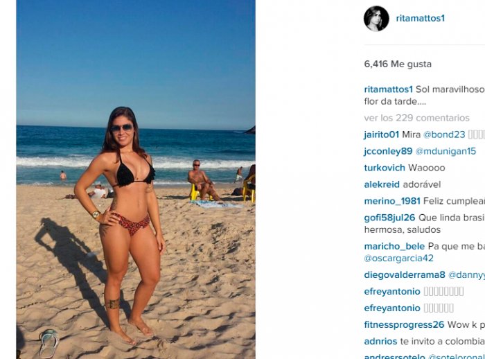 Instagram @ritamattos1