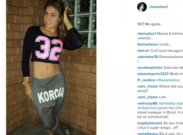 Instagram @ritamattos1