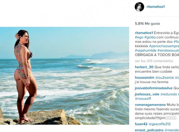 Instagram @ritamattos1